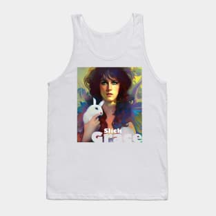 Grace Slick White Rabbit Tank Top